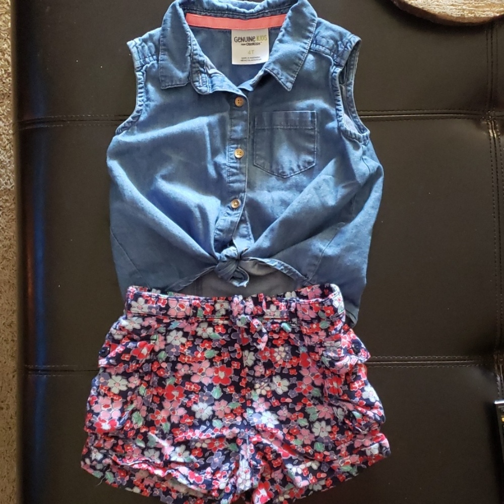 Genuine kids size 4t outfit